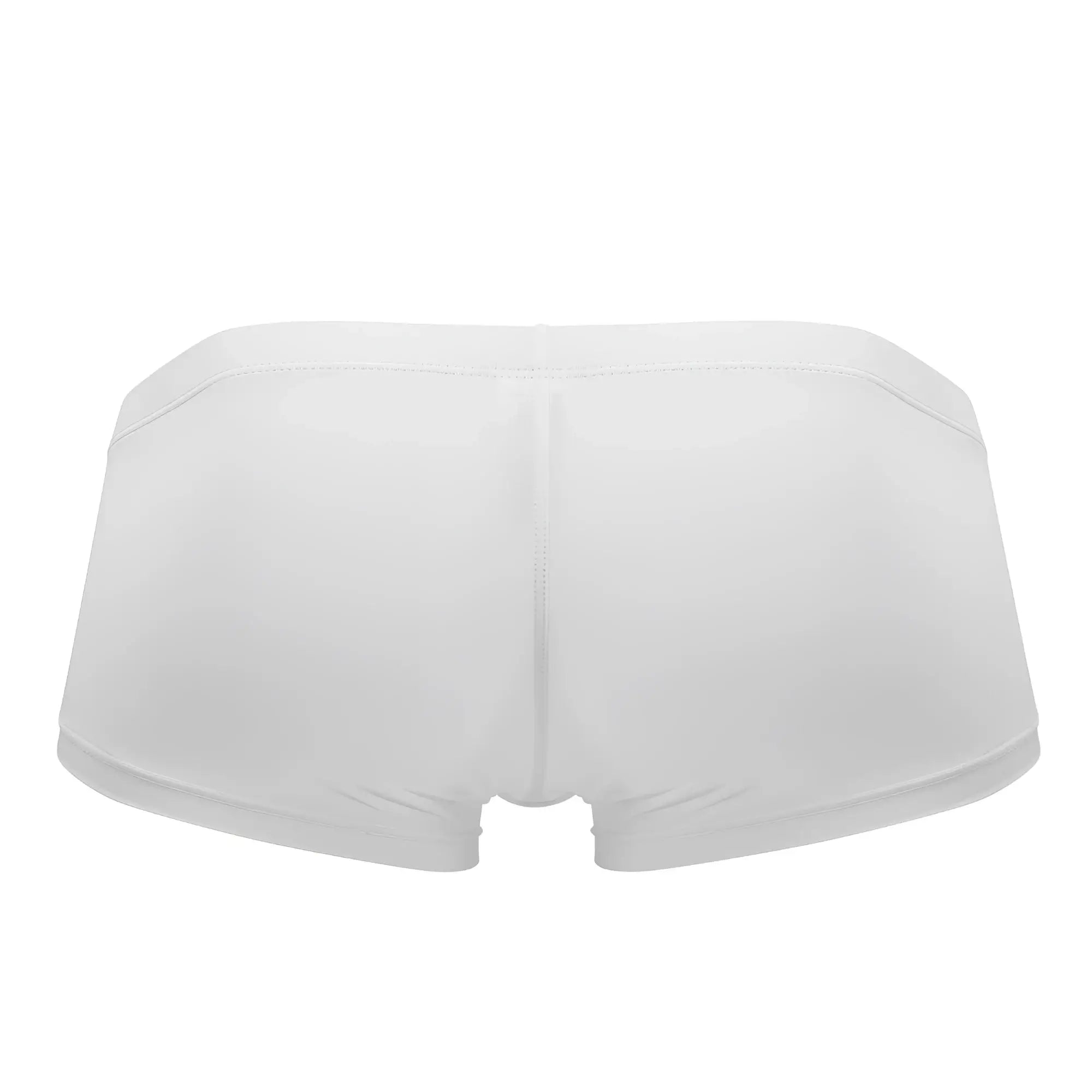 White clever 2373 australian latin boxer briefs with seamless, smooth, stretchy fabric and minimalist design