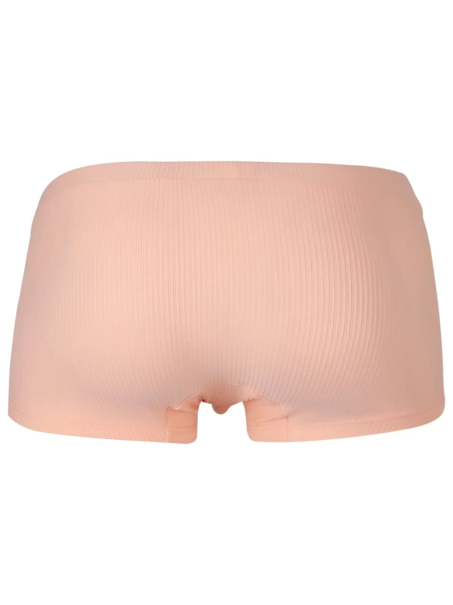 Beige ribbed briefs with smooth stretchy fabric and classic cut from 26014 apolo trunks color orange collection