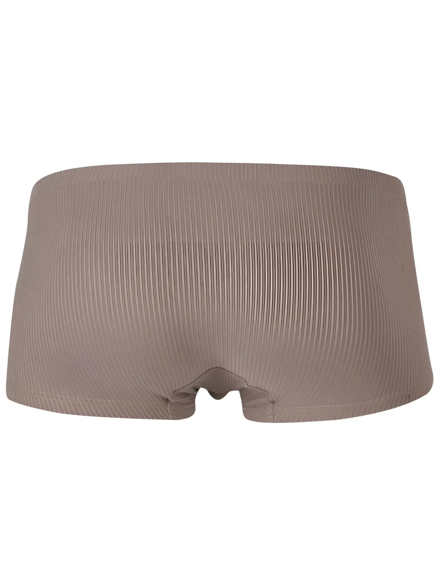 Beige ribbed clever 26015 apolo trunks with smooth stretchy fabric and classic cut for sophisticated comfort and style