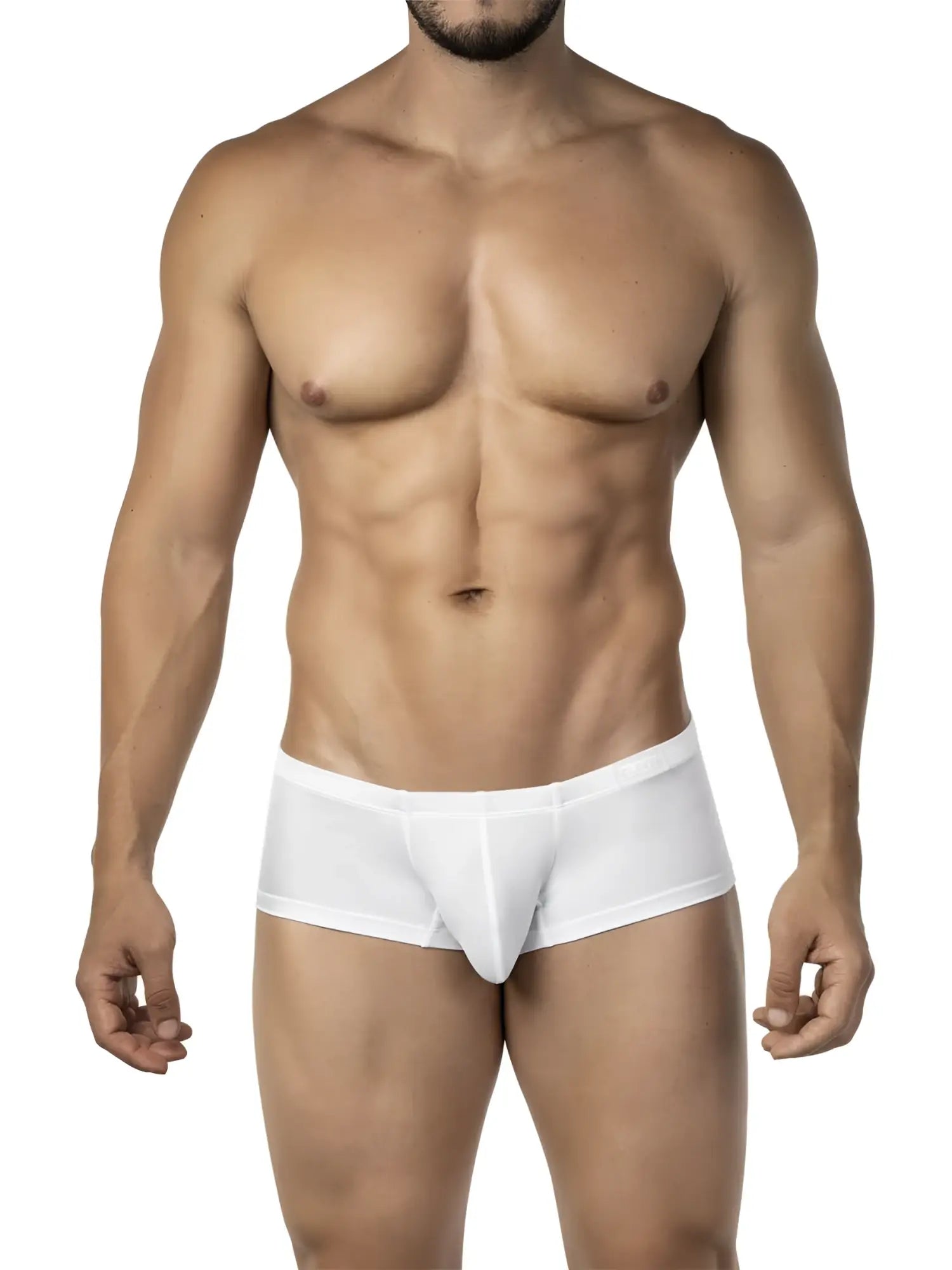 White men’s briefs clever 26069 3pk australian latin trunks in multi-colored smooth form-fitting design