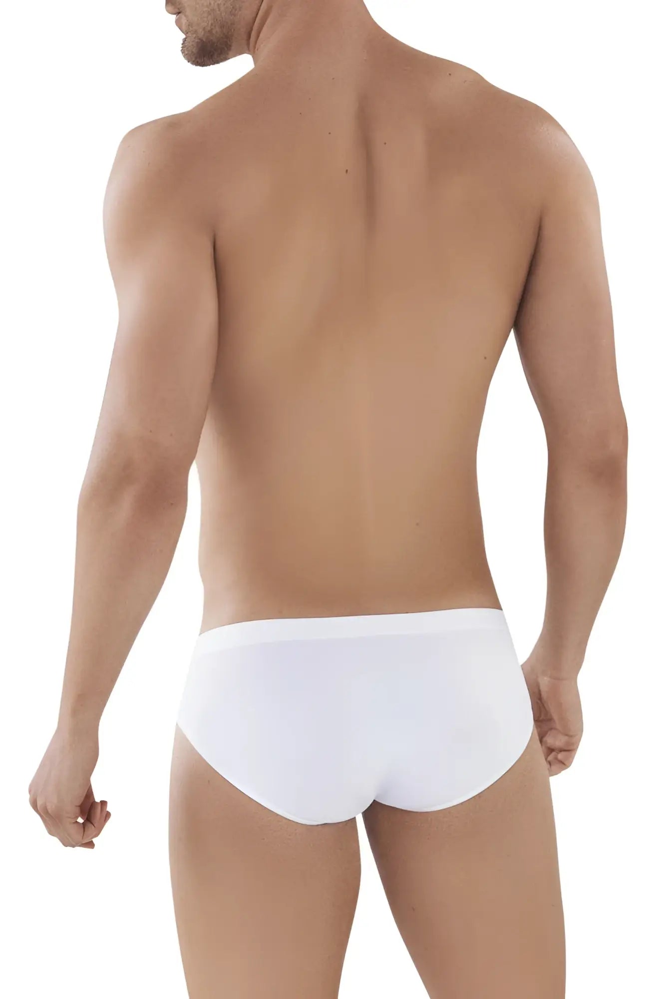 White clever 519940 2pk australian briefs with smooth form-fitting design ideal for comfortable everyday wear