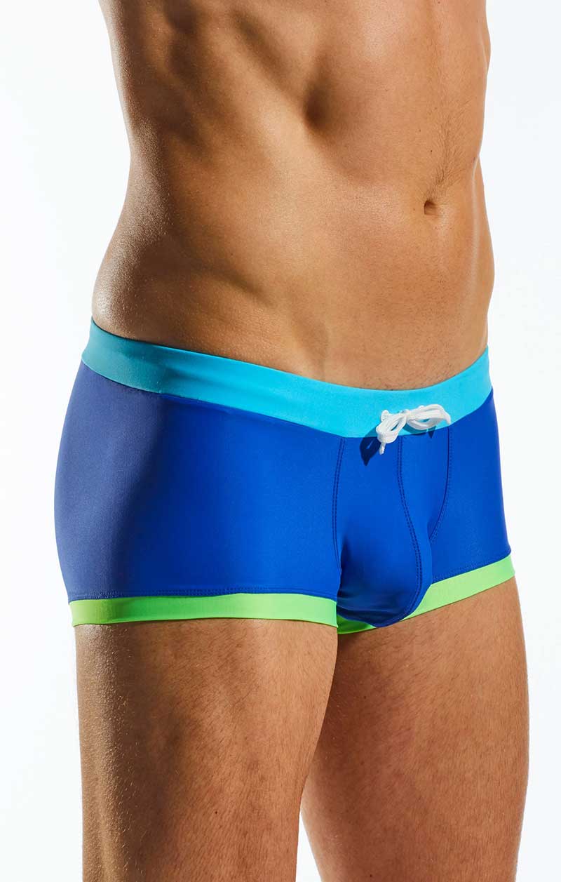 Maillot de bain Cocksox Tritone Square Cut Ace Blue CX08WB Taille S