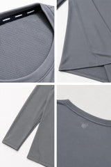 Jed North Men's Base Performance Long Sleeve T-Shirt - Dark Gray