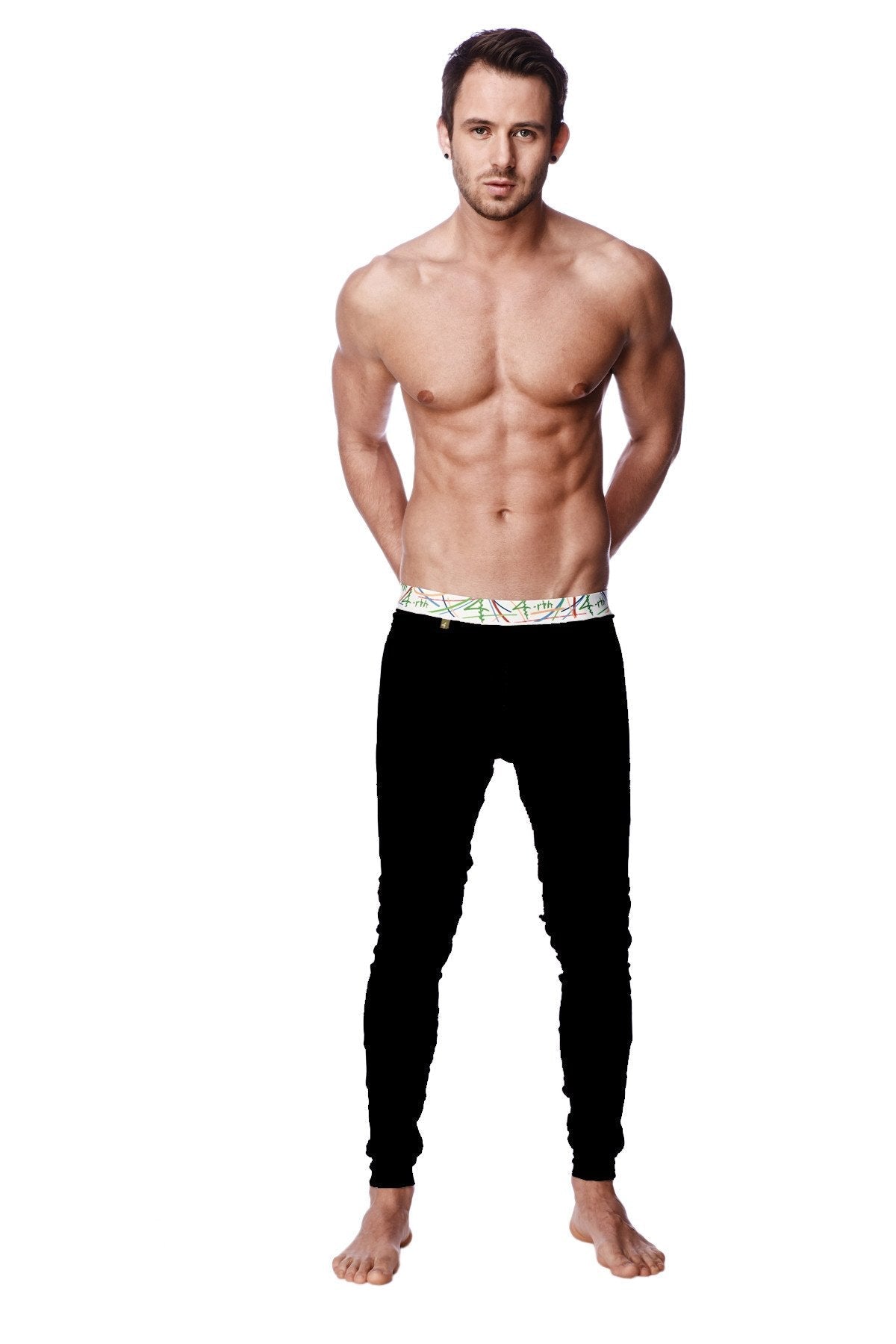 Pantalon de yoga thermique Crosstrain (noir uni)