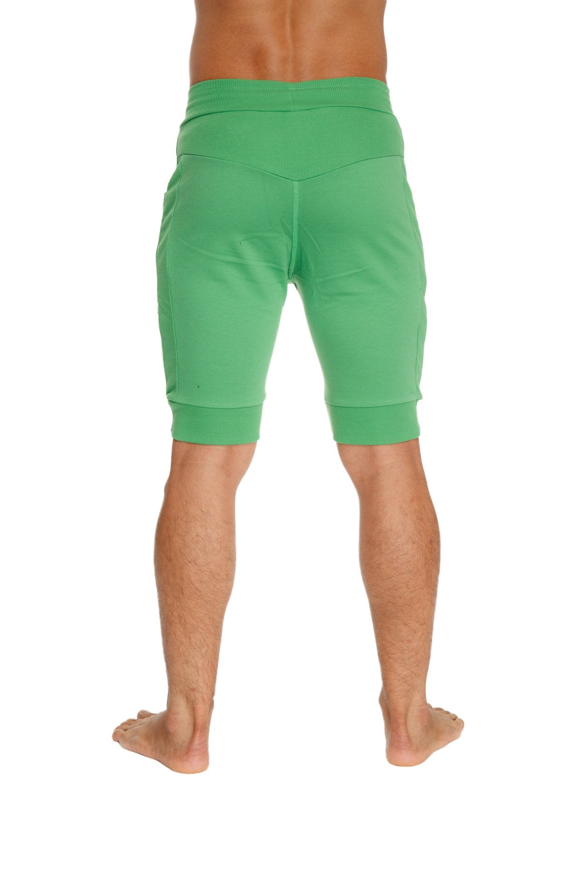 Short de yoga à revers (vert bambou)