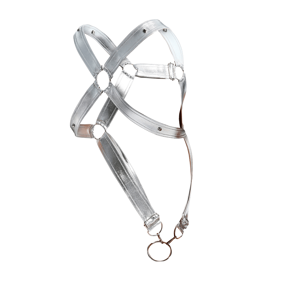 Dngeon Cross Cockring Harness -Spiegel-