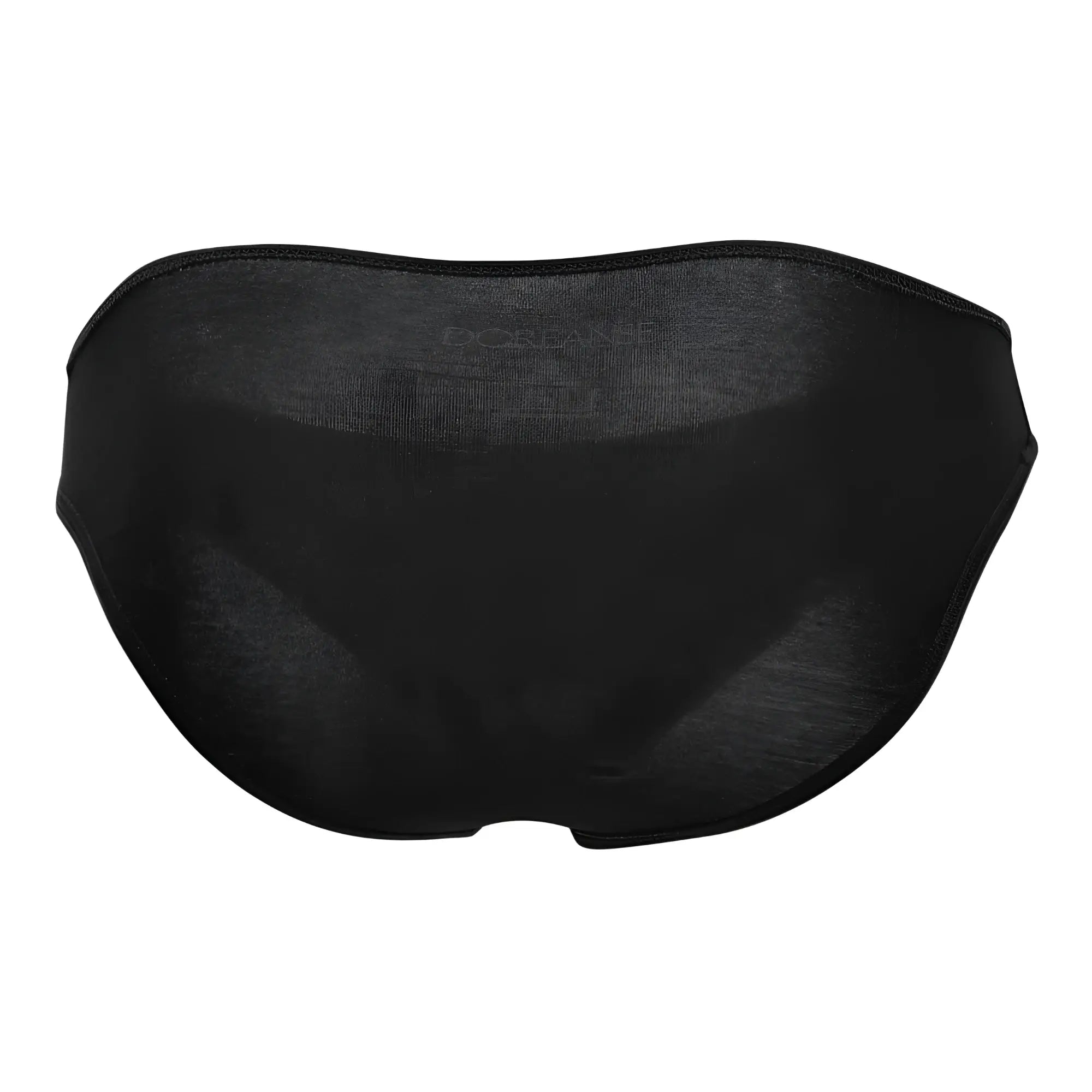 Black doreanse 1281-blk hang-loose bikini briefs made of smooth stretchy fabric with subtle seam detailing