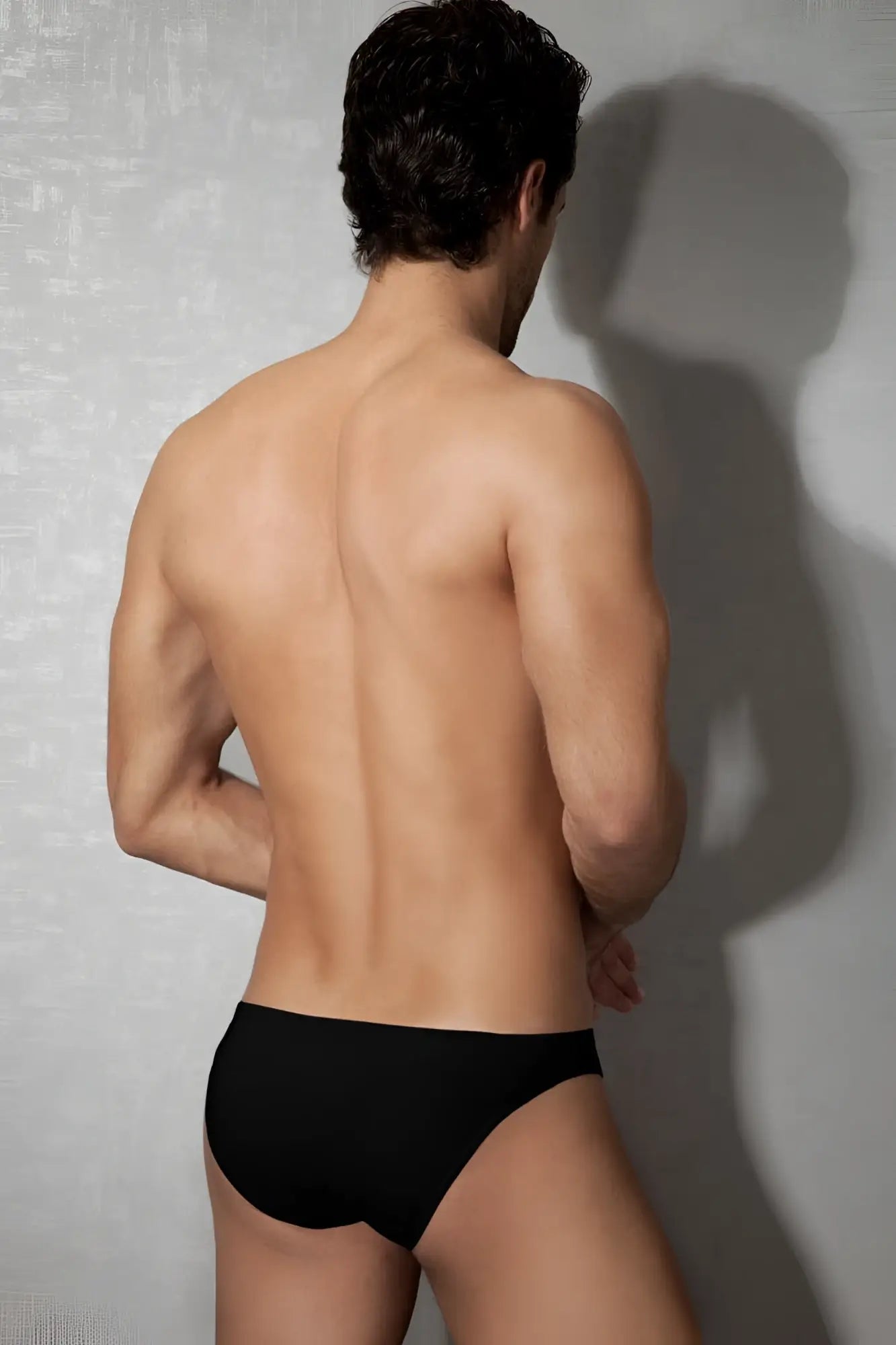 Black doreanse 1281-blk hang-loose bikini brief with smooth, form-fitting design in soft fabric for comfortable wear