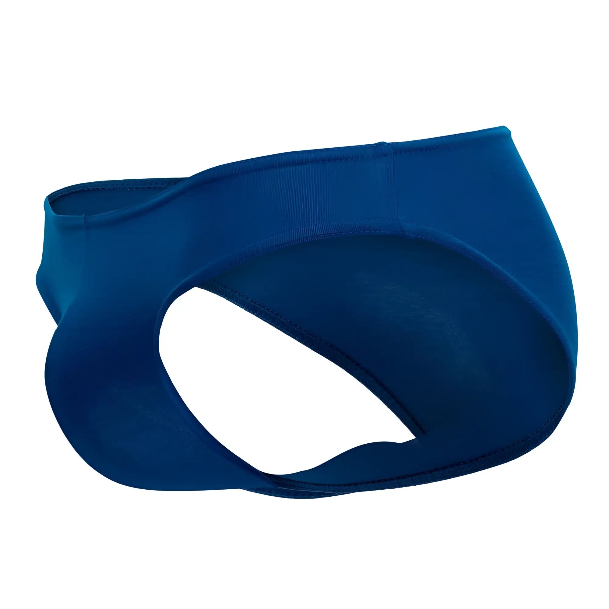 Doreanse 1281-BLU hang-loose briefs in royal blue seamless fabric with contoured design for comfortable fit