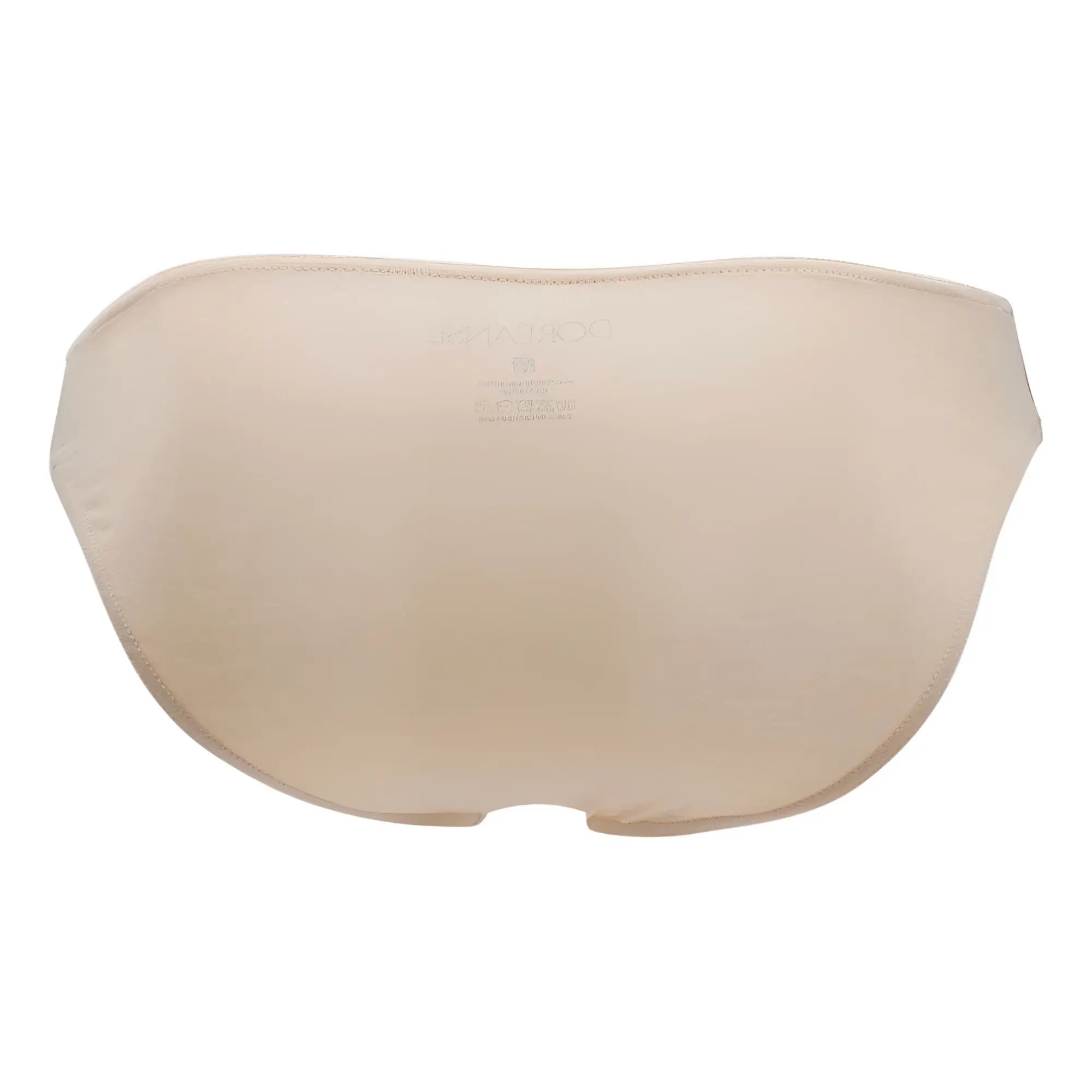 Doreanse 1281-tan hang-loose bikini brief in tan with beige seamless smooth stretchy fabric finish