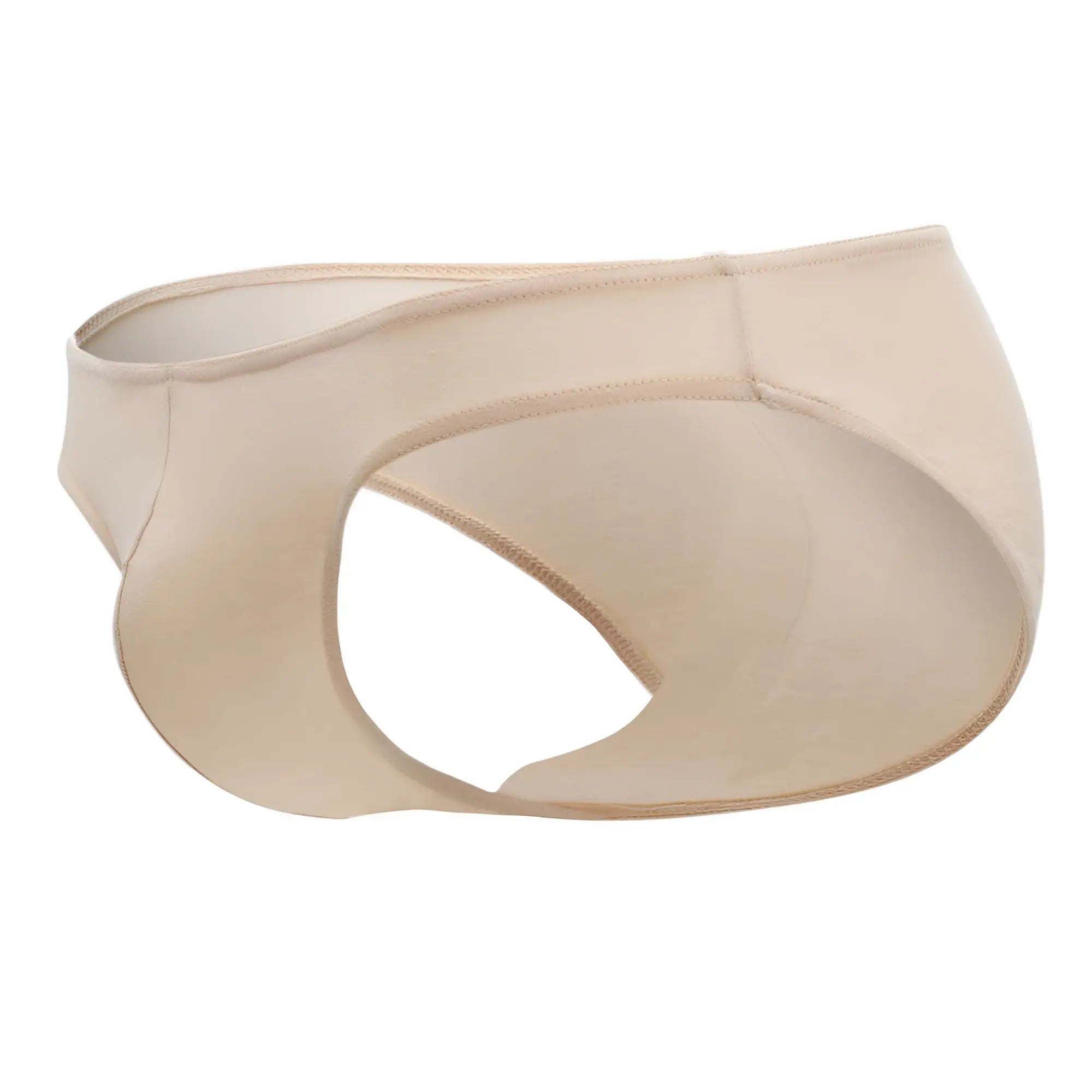 Beige doreanse 1281-tan hang-loose bikini briefs with smooth stretchy fabric and minimalistic design in tan color