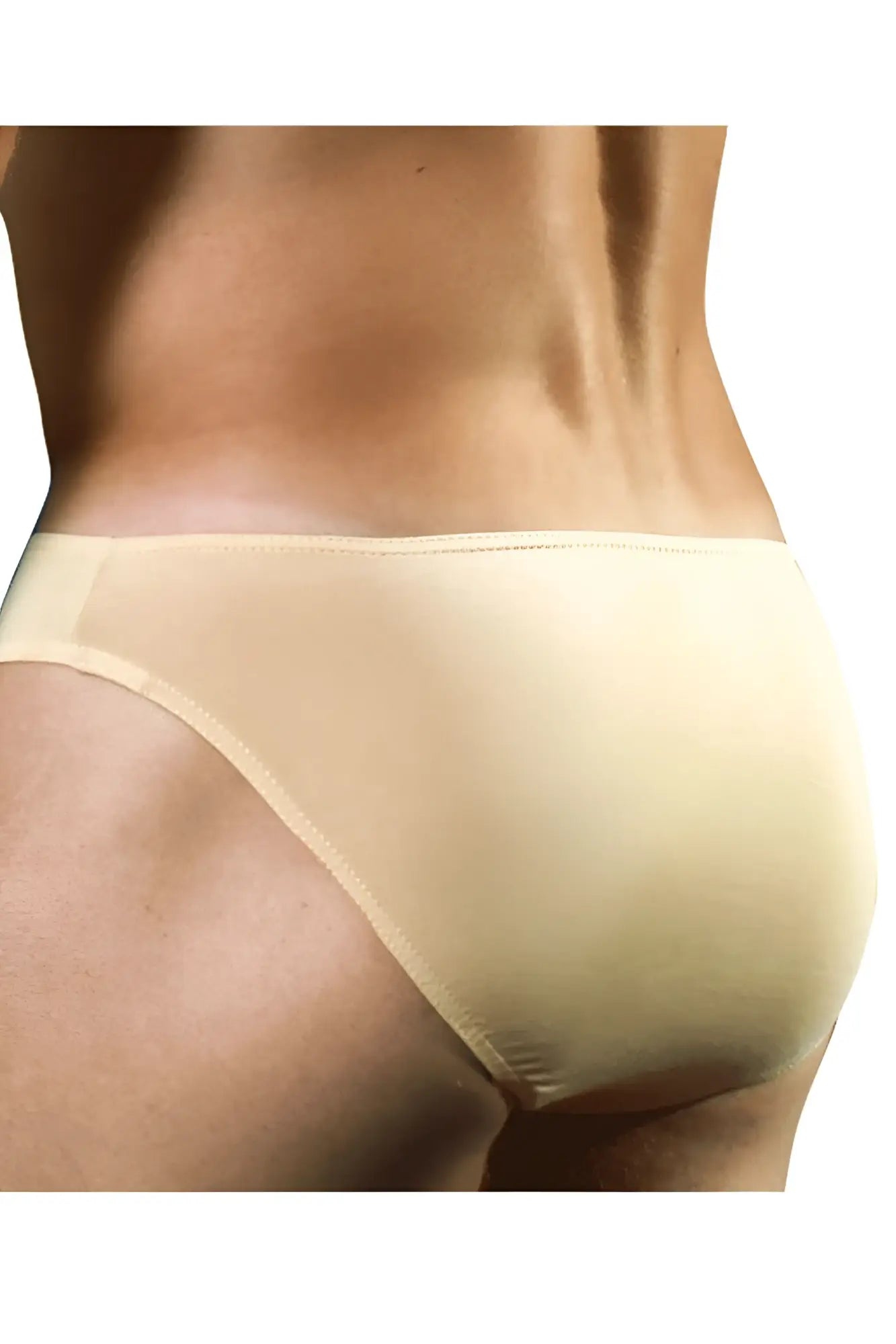 Doreanse 1281-tan hang-loose bikini brief in tan with smooth stretchy fabric and minimalistic seamless design