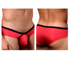 Doreanse 1377-fuc boost cheeky brief in fuchsia with sleek, form-fitting design for men made of soft material