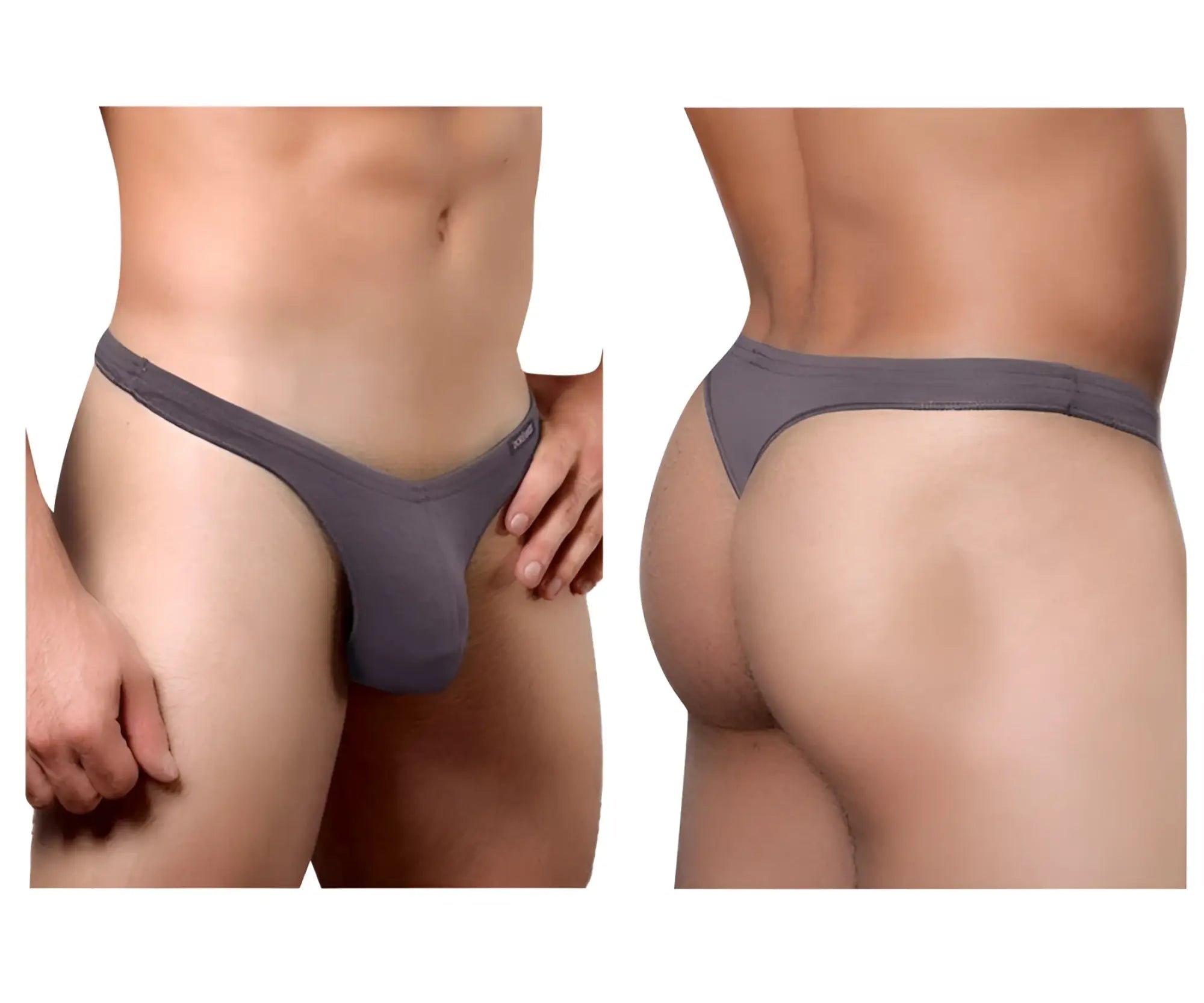 Doreanse 1392-smk euro thong in smoke gray with smooth, form-fitting design for comfortable men’s underwear wear