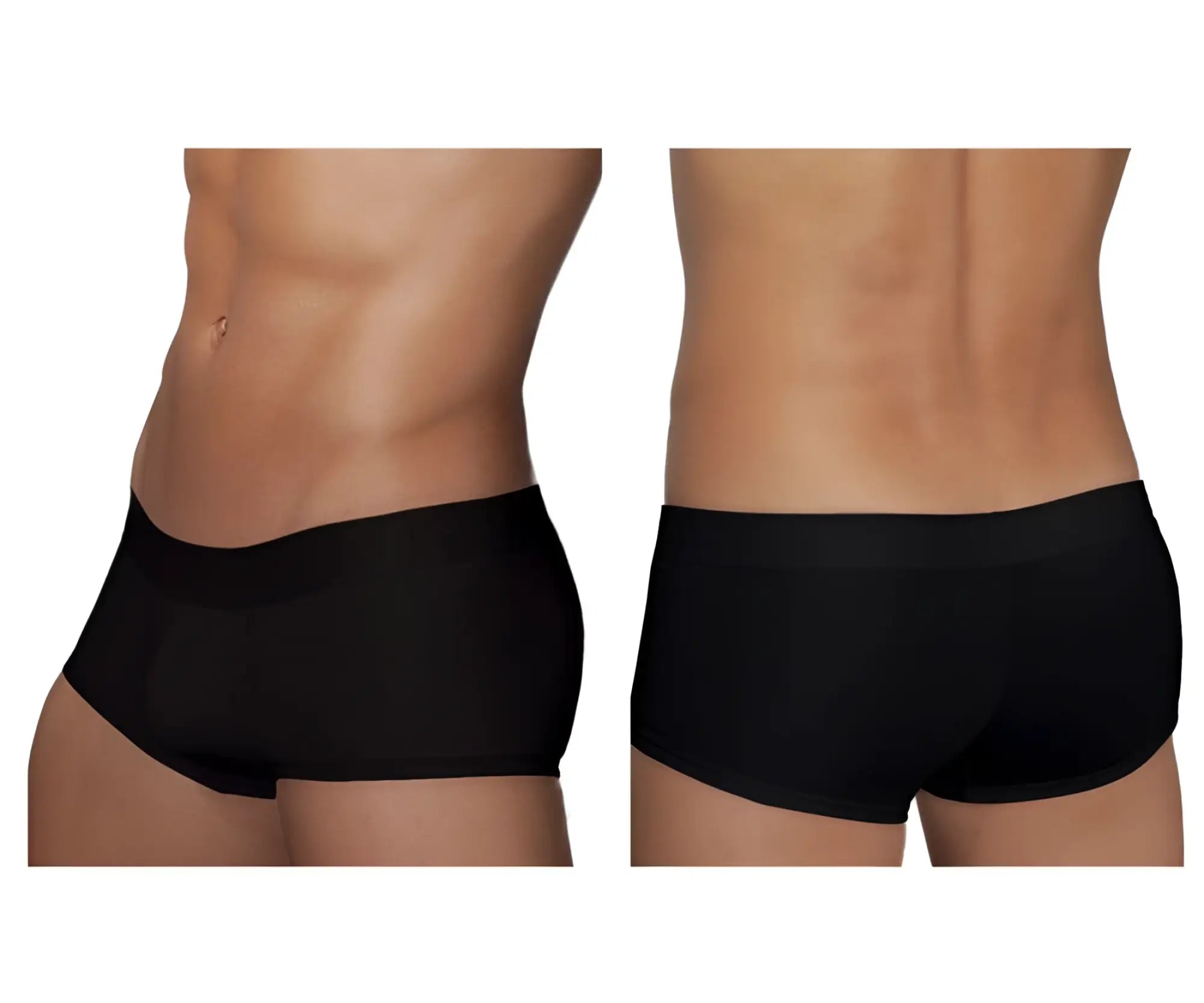 Black doreanse 1760 blk low-rise trunk briefs with smooth form-fitting design for comfortable everyday wear