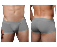 Doreanse 1760-gry gray low-rise men’s briefs with smooth form-fitting design and elastic waistband