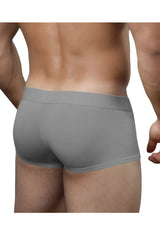 Gray doreanse 1760-GRY low-rise trunks with a smooth, form-fitting design and subtle elastic waistband for men