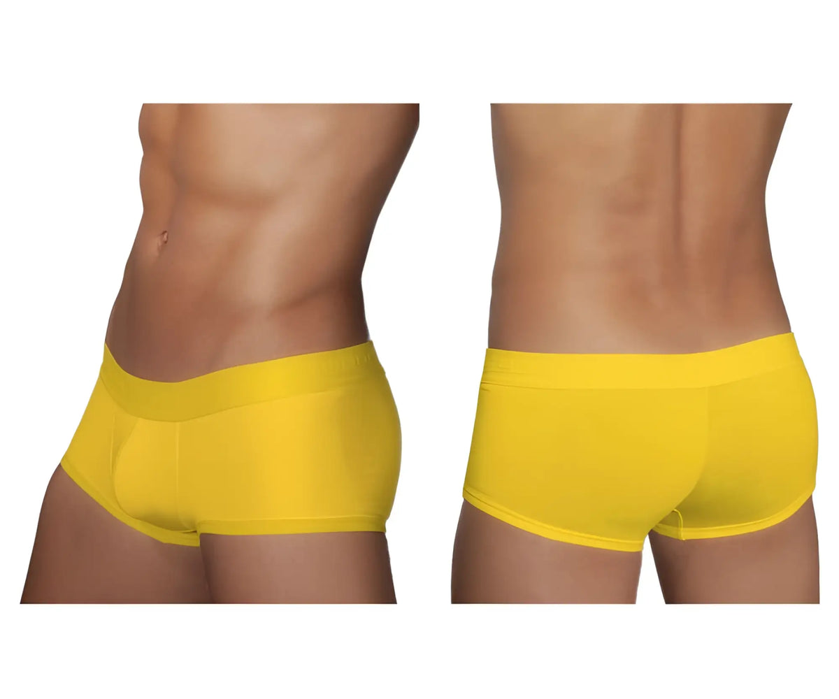 Doreanse 1760-ylw low-rise yellow men’s briefs with smooth form-fitting design in soft fabric