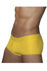 Bright yellow doreanse 1760-YLW low-rise men’s briefs with smooth texture and elastic waistband for snug fit