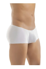 ErgoWear ew1167 x4d white trunks with smooth form-fitting design and subtle brand tag at the waistband