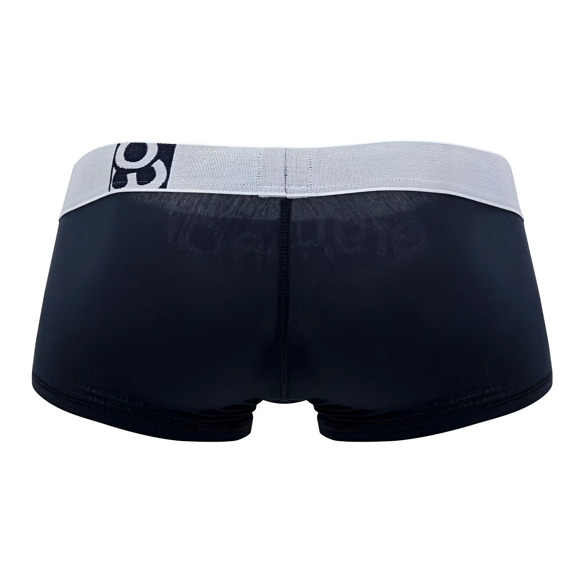 ErgoWear EW1472 max cotton navy blue men’s briefs with gray elastic waistband and black logo on left side