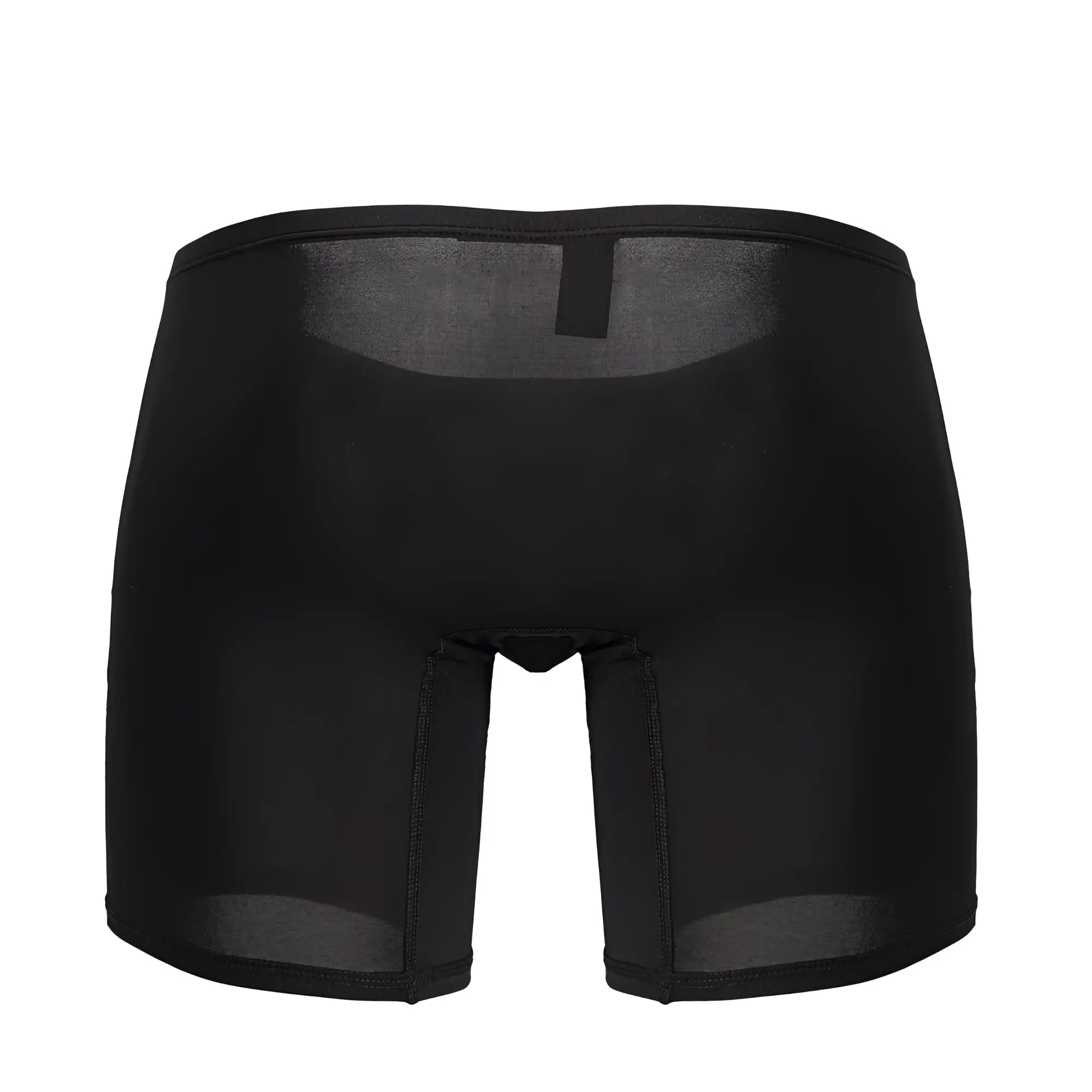 Black ergoWear ew1702 x4d boxer briefs with mesh panels on back and sides for breathable comfort