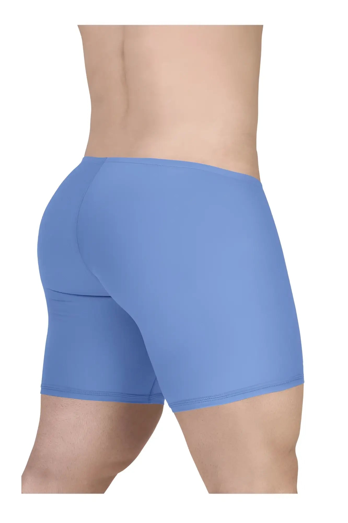 Blue men’s briefs ergo wear ew1733 feel gr8 cotton boxer briefs with smooth fabric and elastic waistband