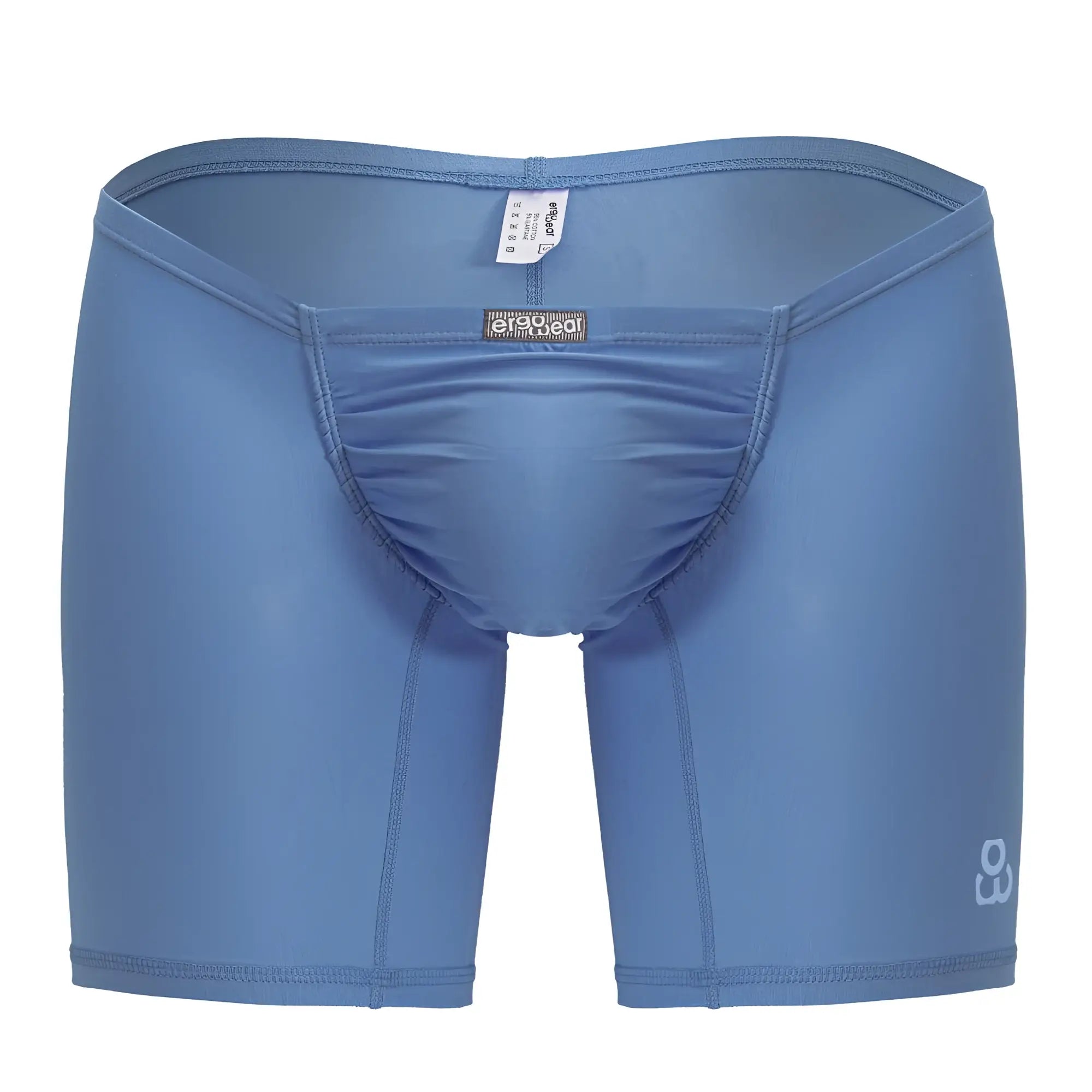 Light blue ergowear ew1733 feel gr8 cotton boxer briefs with snug fit and elastic waistband for comfort