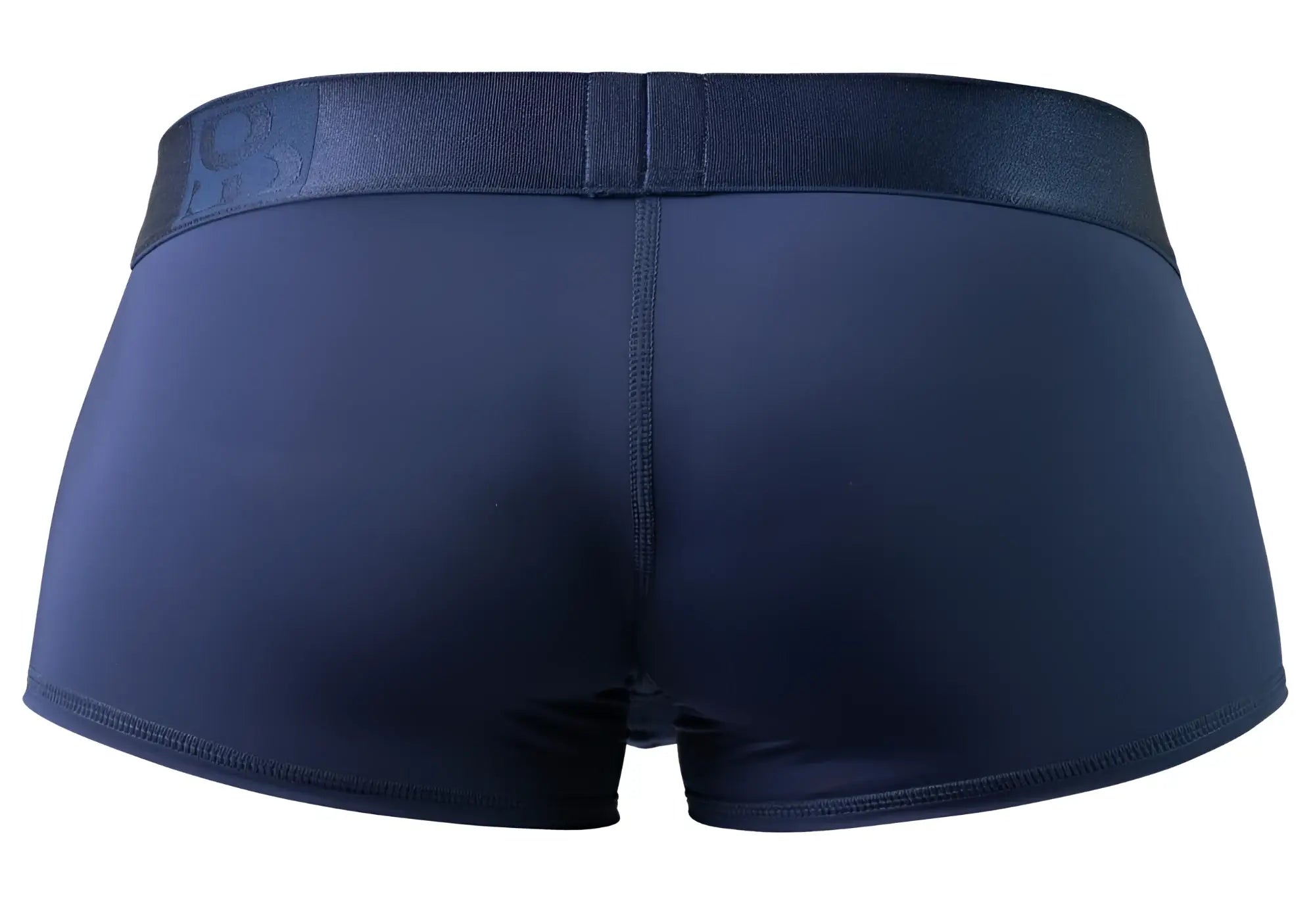 Dark navy blue ergo wear ew1740 max bold trunks with matching elastic waistband and subtle logo on front side
