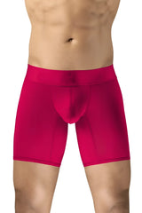 Ergowear ew1745 max bold bright red men’s boxer briefs with smooth form-fitting fabric and supportive waistband