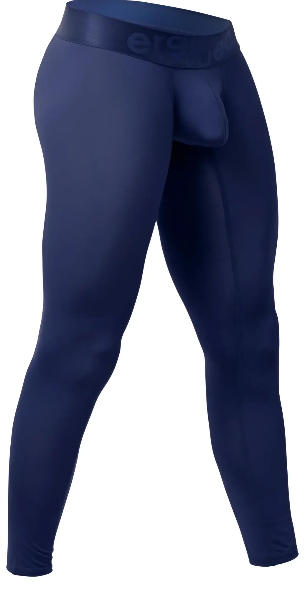 Ergowear ew1782 max bold dark blue compression tights with branded elastic waistband for athletic use
