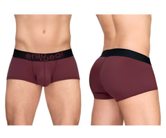 Ergowear ew1795 max flow burgundy ergonomic briefs with black waistband and ergo wear branding