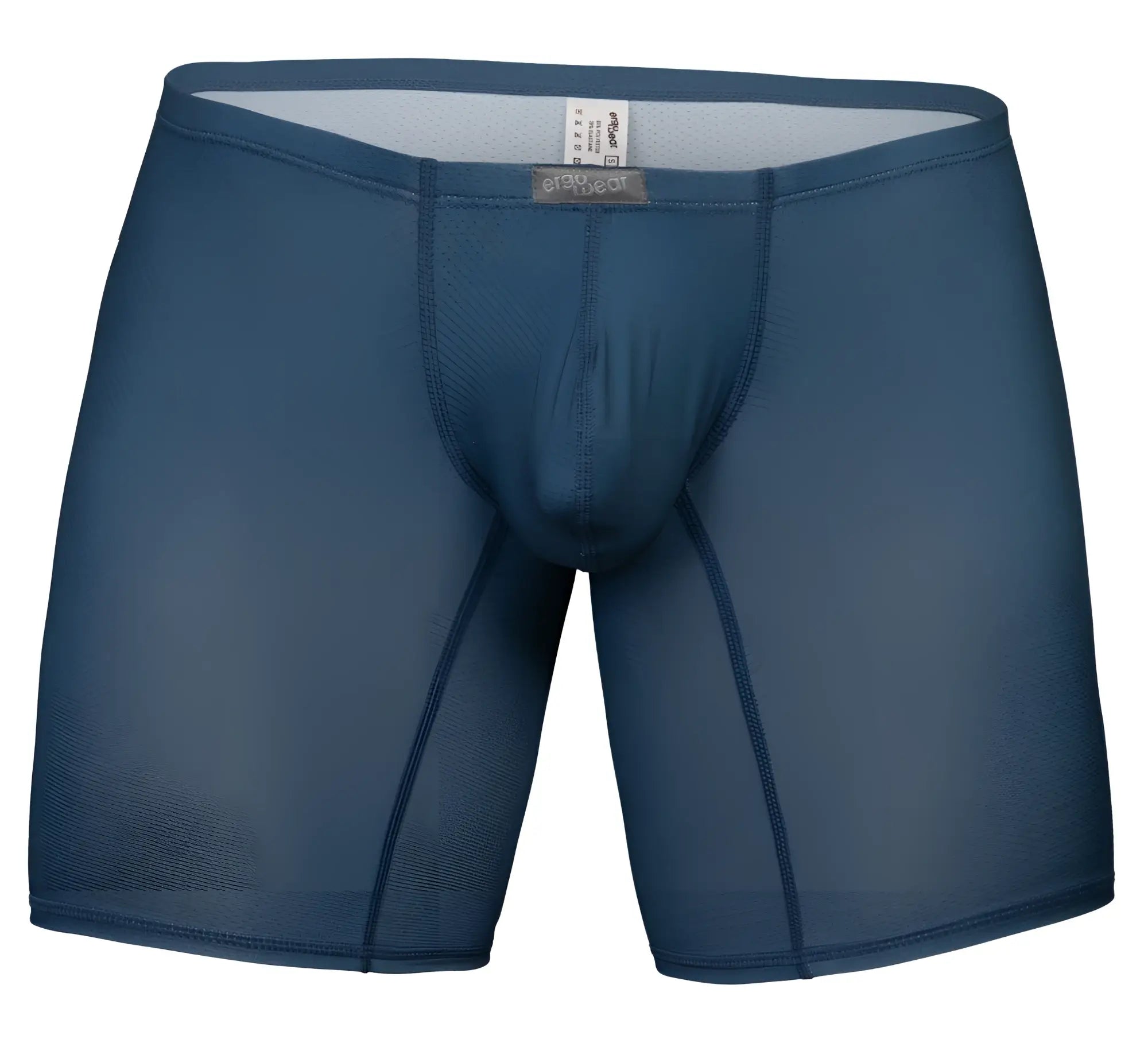 Ergowear ew1800 x4d se sea blue men’s boxer briefs with smooth stretchy fabric and reinforced seams