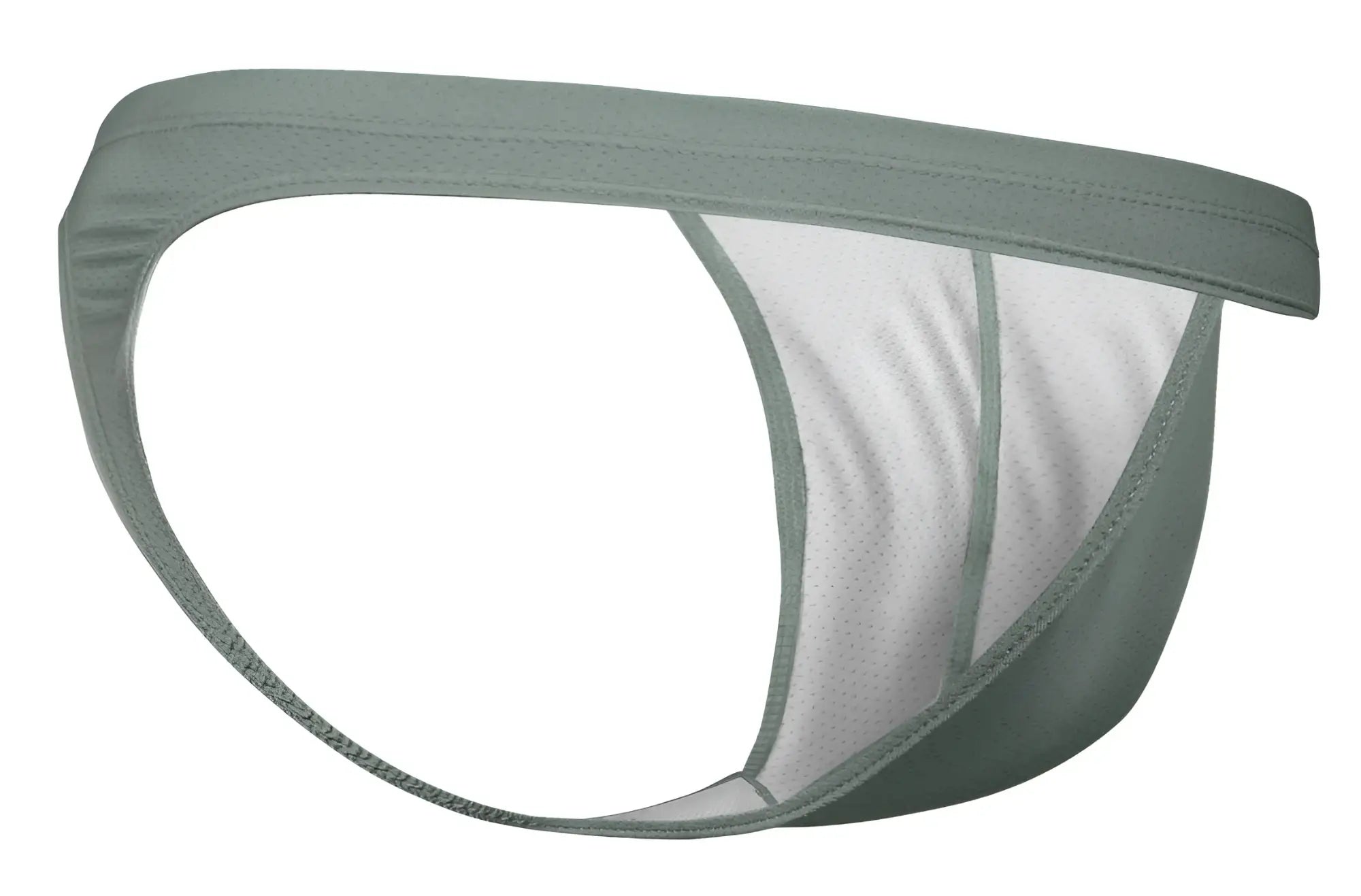Ergowear ew1801 x4d se thong in olive green with breathable mesh interior and clean stitching in minimalist design
