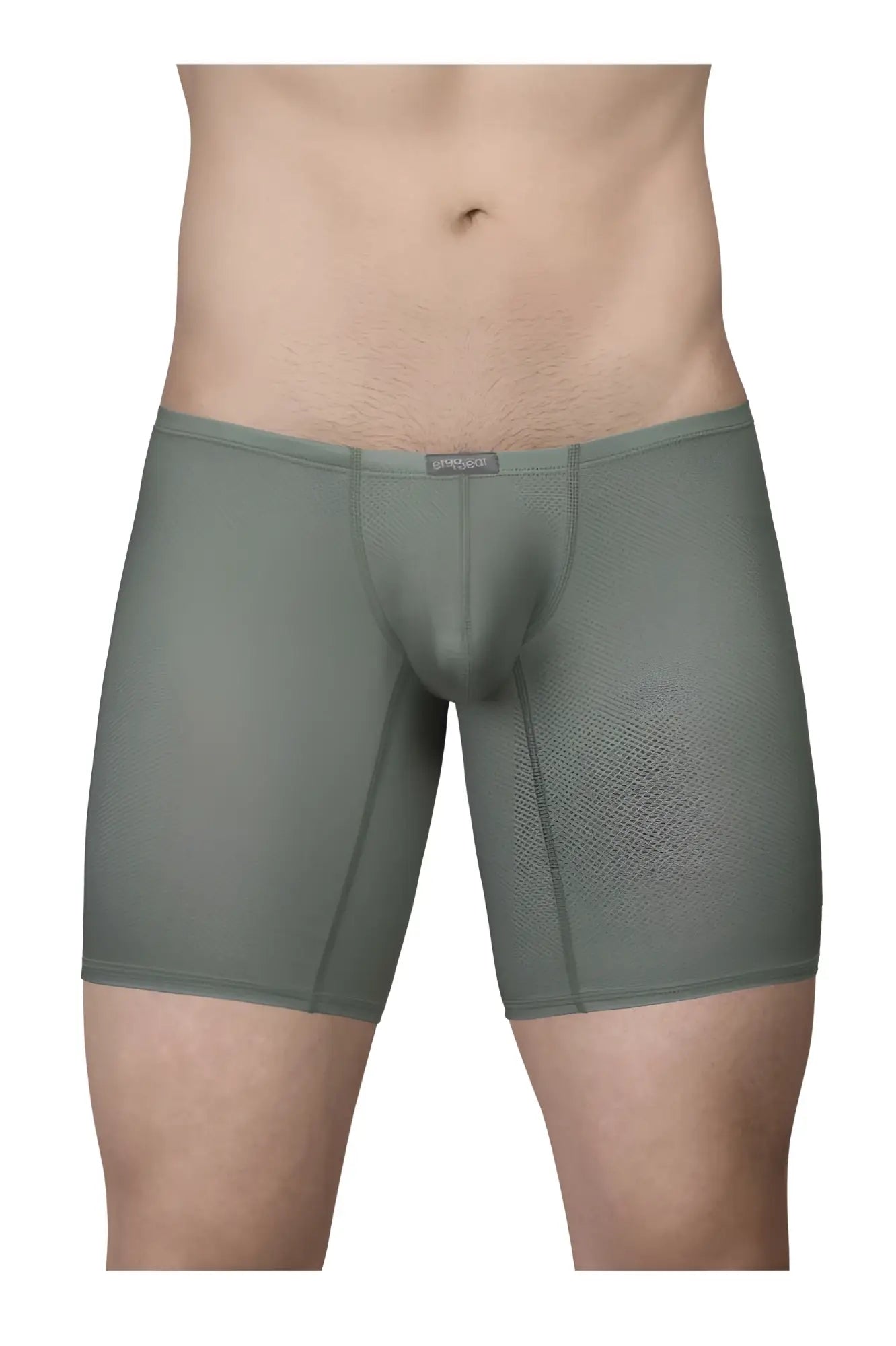 Olive green ergo wear ew1804 x4d se boxer briefs with contoured design and elastic waistband seamless fit
