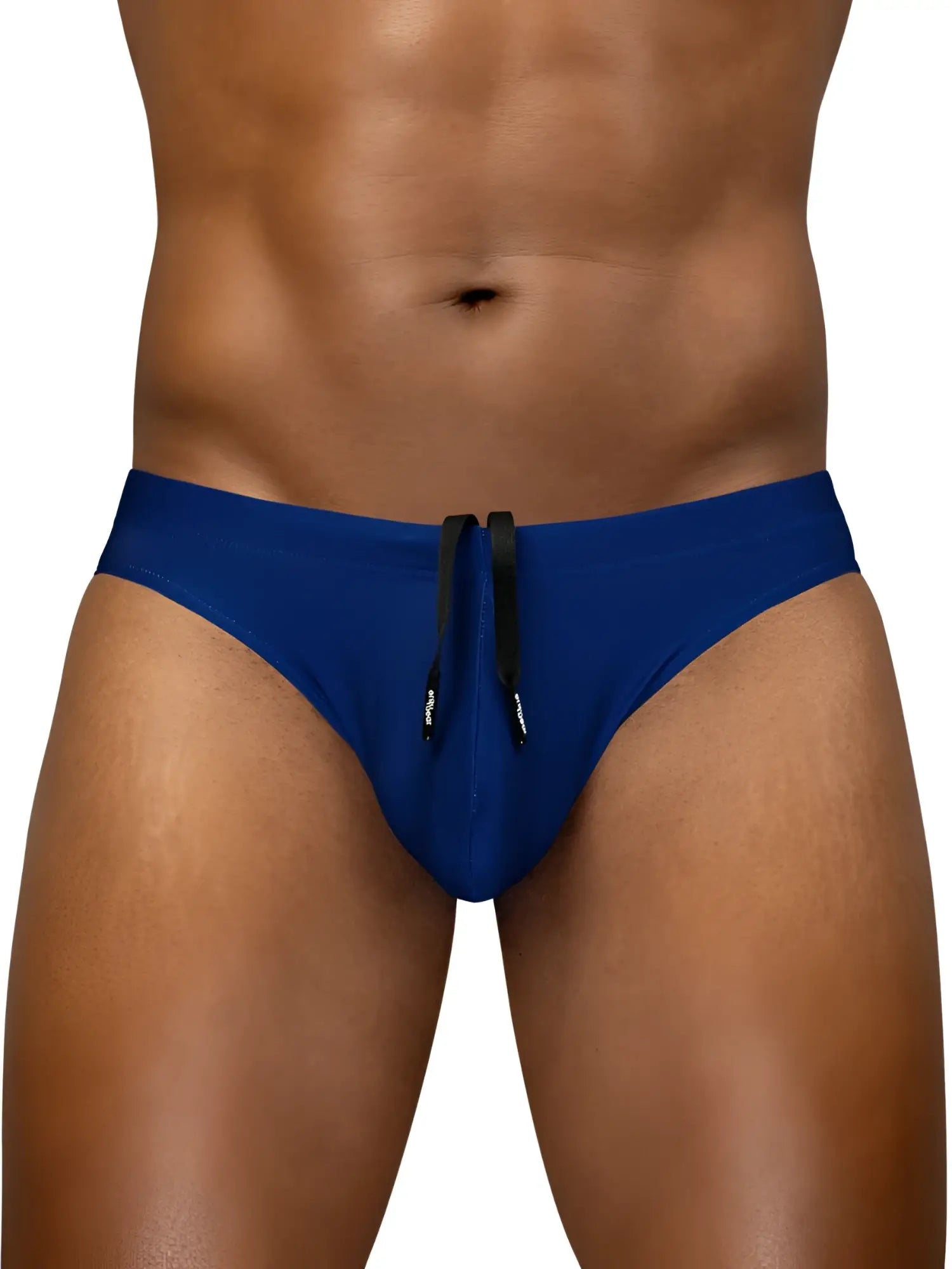 Royal blue ergo wear ew1832 x4d sw swim thongs with black drawstrings for comfortable beach wear