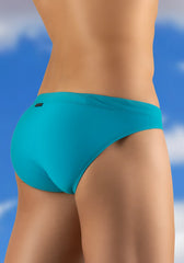 Ergowear x4d bikini swimwear turquoise swim trunks with smooth form-fitting design size l for swimming use