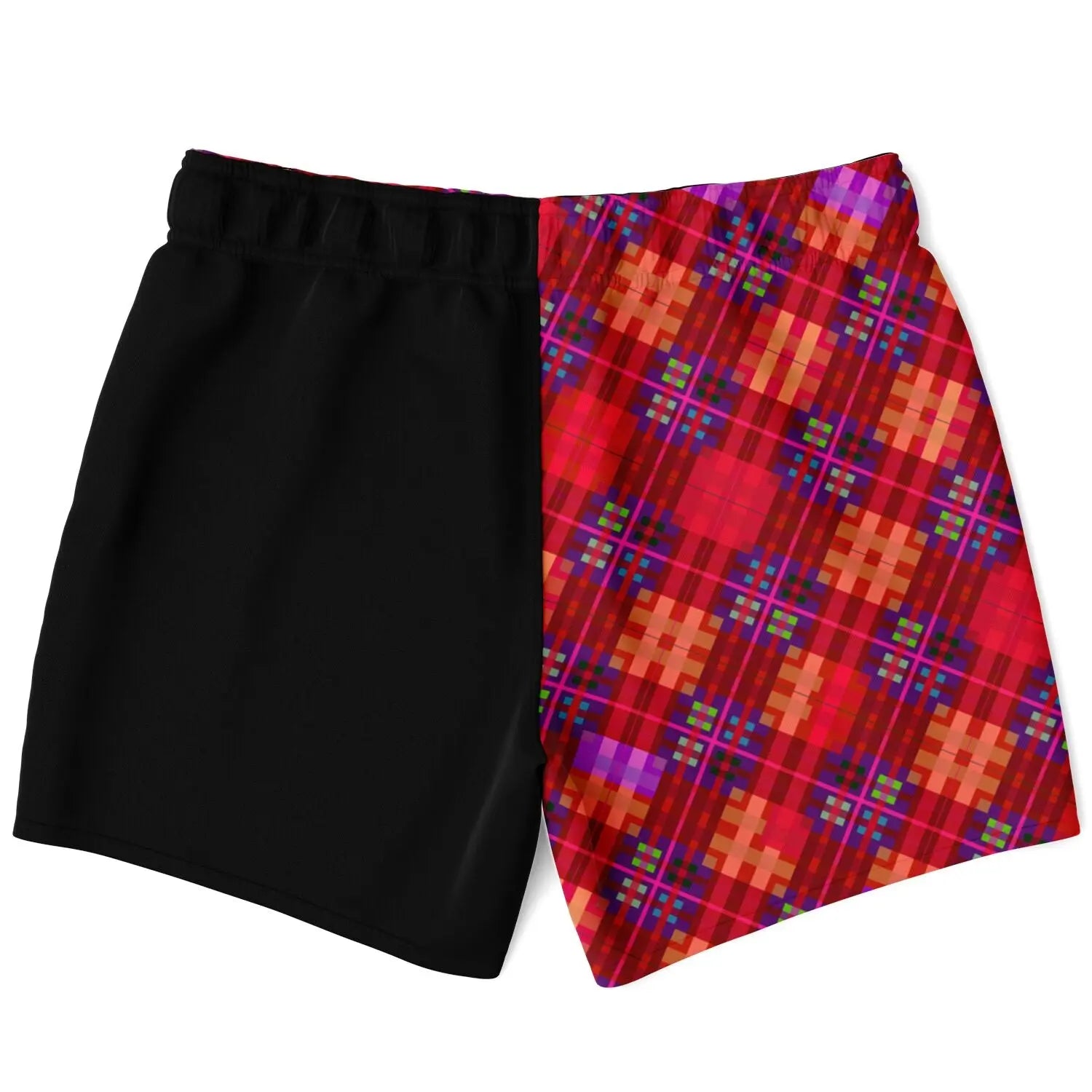 Maris Equi Badeshorts für Herren mit rotem Schottenkaro