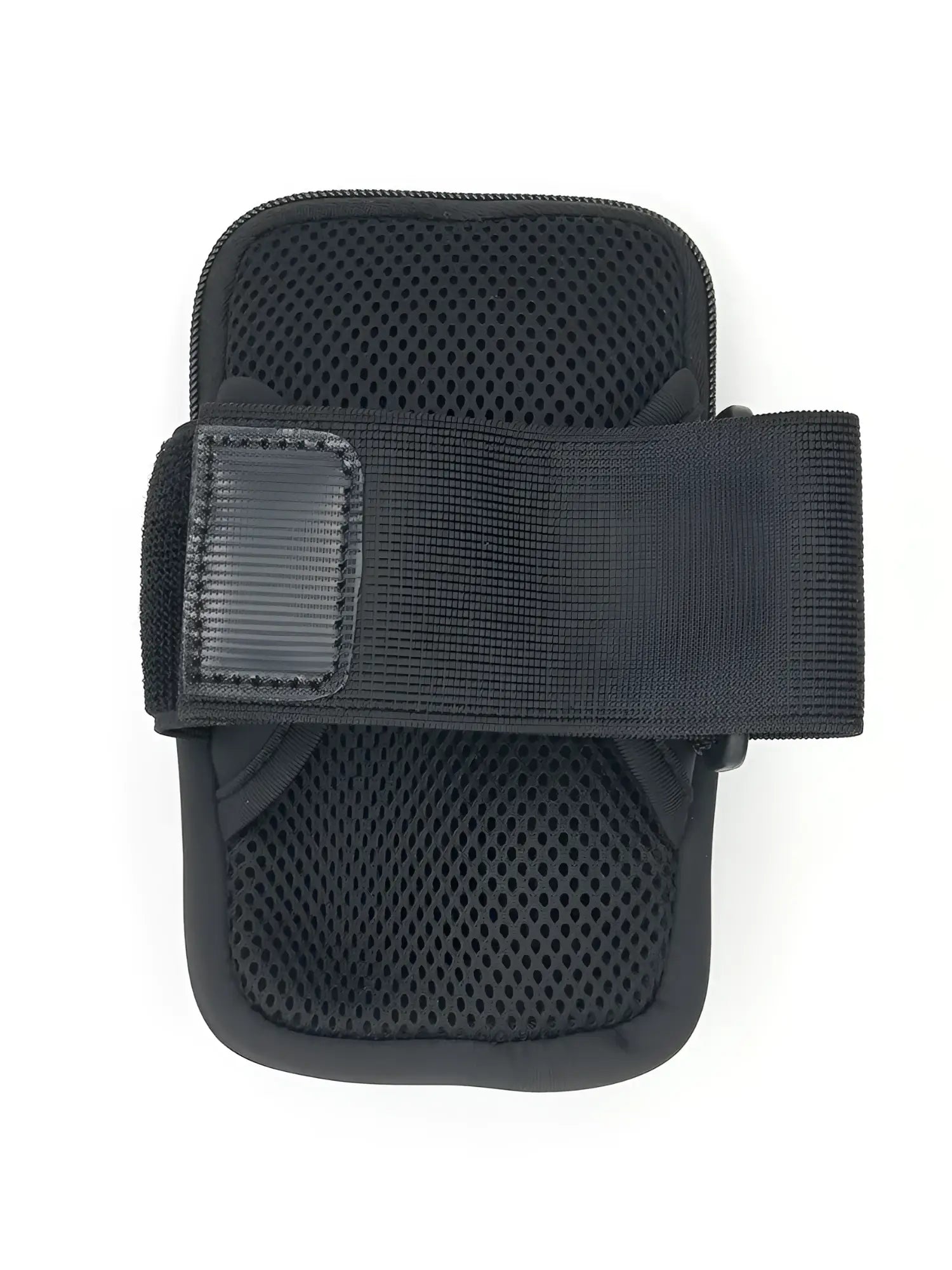 Fk sport 3 pocket neoprene pouch with black mesh armband adjustable elastic strap and velcro closure