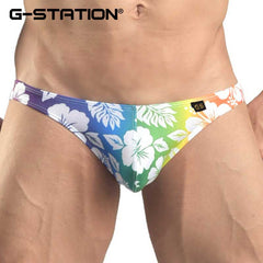 G-Station Hibiscus Bikini-Unterhose Rainbow 2102XSJ Größe M