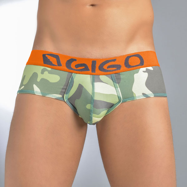 Gigo CAMOUFLAGED Brief Underwear Size S