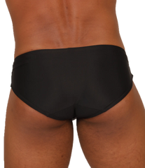 Black briefs swimbrief by gigo nice with smooth form-fitting design ideal for swimming and water activities