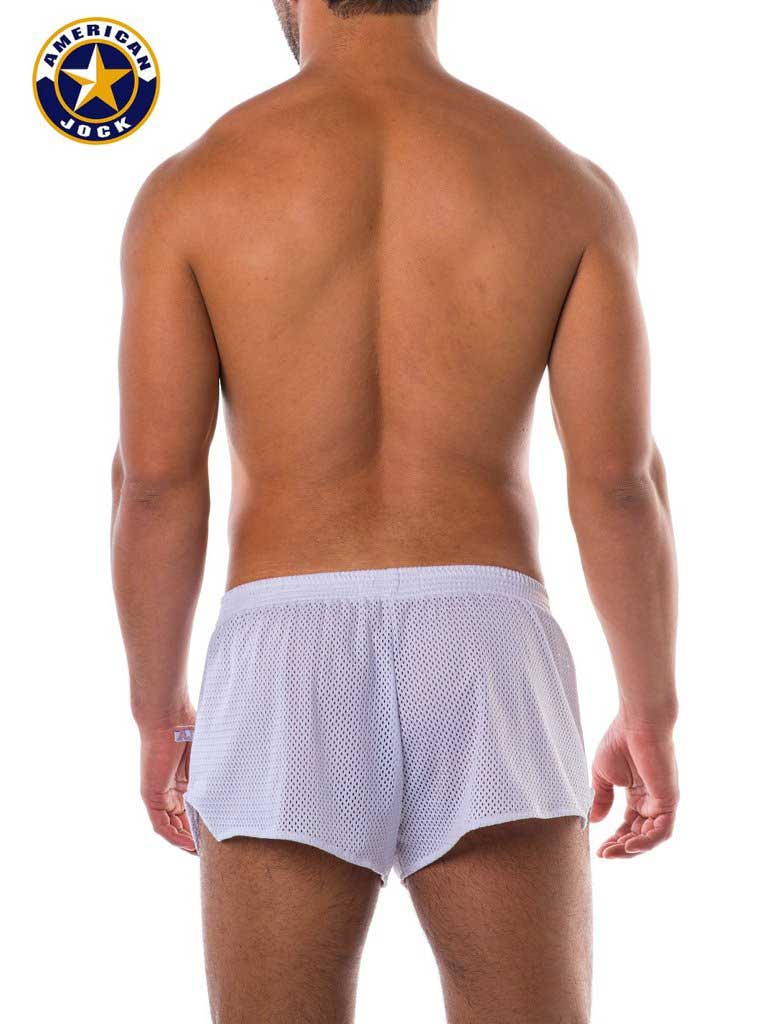 Go Softwear A J Sports Mesh Shorts White 8526 Size S