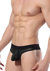 Goodfellas Underwear Sheer Thong Underwear Black GF001 Size XL