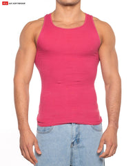 Go Softwear 4915 Herren Gold Coast Ripp-Unterhemd - Chateau Rose