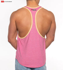 Go Softwear 4675 Men's Gold Coast Athletic Tank Top - Chateau Rose