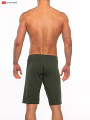 Go Softwear 4656 Men's 16" Cut-Off Short - Olive