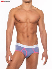 Go Softwear 4621 Men's Gold Coast Brief - Deep Periwinkle
