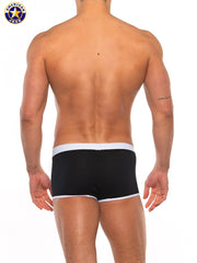 AMERICAN JOCK 8563 Men's Basics Trunk - Black