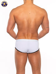 AMERICAN JOCK 8561 Men's Basics Brief - White